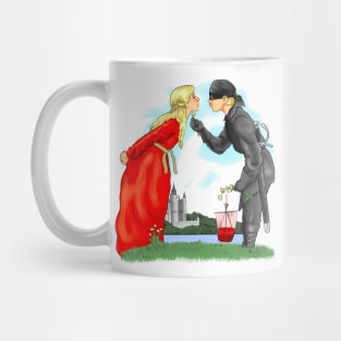 kissing buttercup Mug